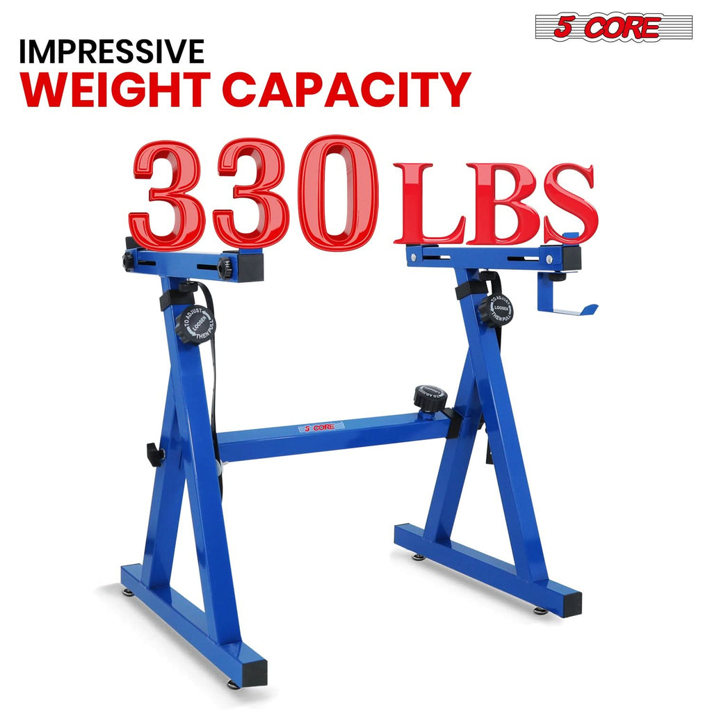 5Core Keyboard Stand Z Style Heavy Duty Sturdy Piano Riser Height