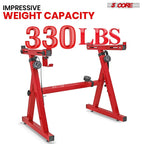 5Core Keyboard Stand Z Style Heavy Duty Sturdy Piano Riser Height