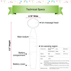 Vijuve Anti Aging Face Massager, Anti Wrinkle Neck & Face Sculpting