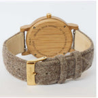Waidzeit Barrique Alpine Men white with loden strap