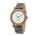 Waidzeit Barrique Alpine Men white with loden strap