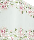 Xia Home Fashions Fairy Garden Placemats Set of 4 12x18 Inch Ivory
