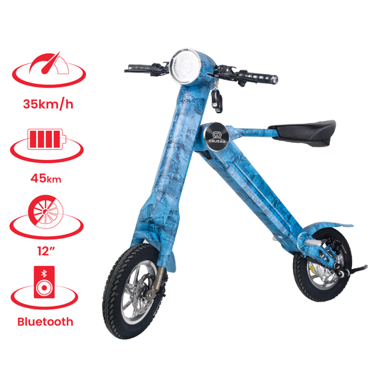 Limited Edition Denim Blue - with Built-in Speakers & Bluetooth