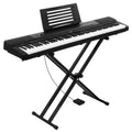 Alpha 88 Keys Electronic Piano Keyboard Digital Electric w/ Stand
