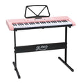 Alpha 61 Keys Electronic Piano Keyboard Digital Electric w/ Stand