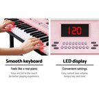 Alpha 61 Keys Electronic Piano Keyboard Digital Electric w/ Stand