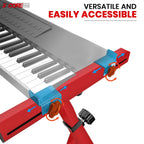 5Core Keyboard Stand Z Style Heavy Duty Sturdy Piano Riser Height