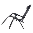 Gardeon Set of 2 Zero Gravity Chairs Reclining Outdoor Furniture Sun