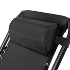 Gardeon Set of 2 Zero Gravity Chairs Reclining Outdoor Furniture Sun