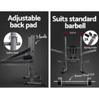 Everfit Weight Bench 8 in 1 Bench Press Adjustable Home Gym Station