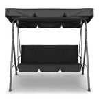 Gardeon Outdoor Swing Chair Garden Chair Bench Furniture Canopy 3