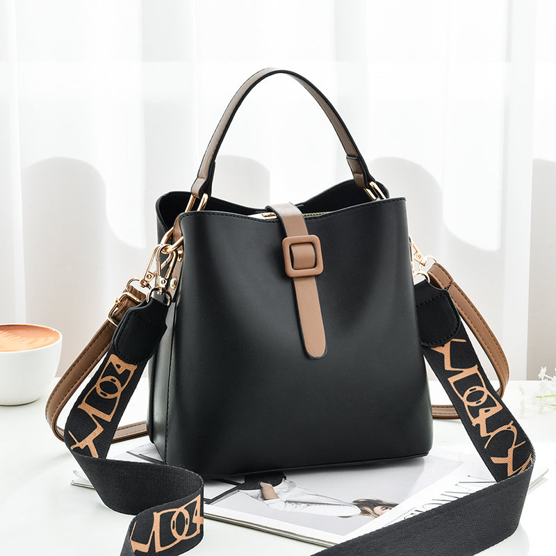 Trendy Fashion Shoulder Bag - Crossbody Foreign Trade Bucket Custom