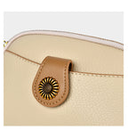 Comfy Soft Leather Women's Bag - Spring Summer New Flip Zipper Fashion