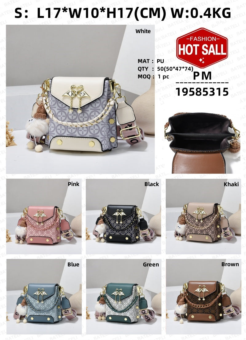 Fashionable Crossbody Flip Cover Bag