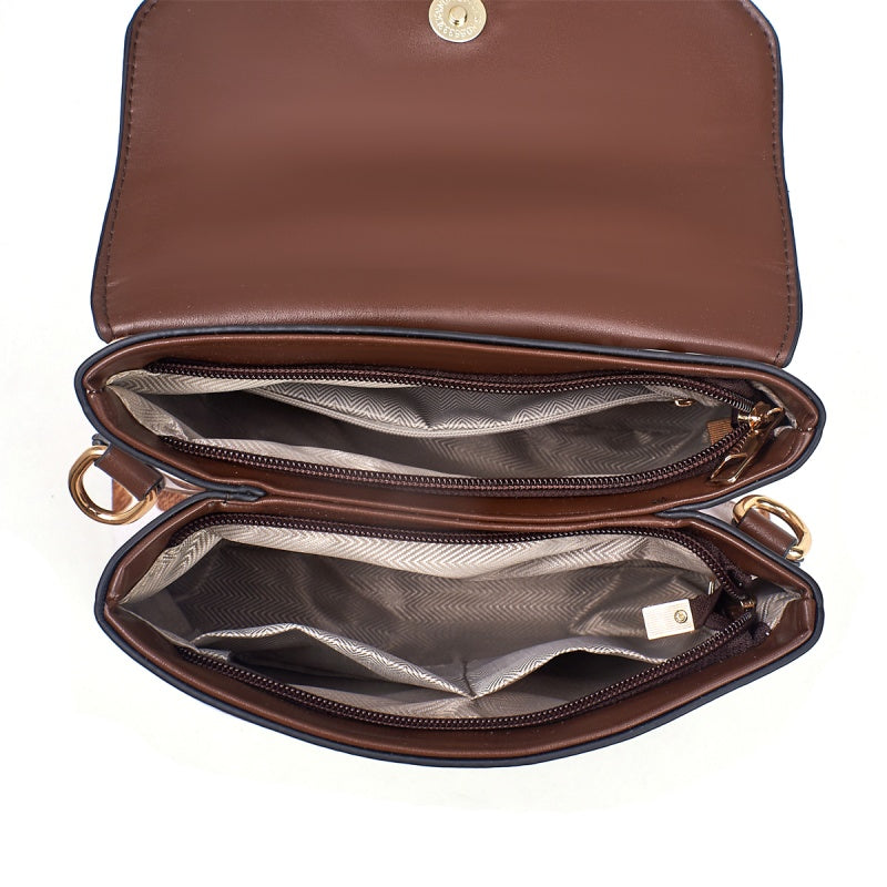 New Designer Luxury Cross Body Bag - Leather Handbag Ladies Single