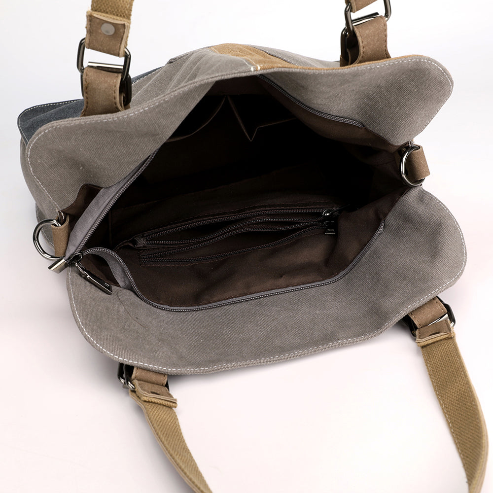New Cotton Canvas Bag - March Canvas Diamond Cotton Canvas Bag