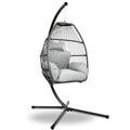 Gardeon Outdoor Furniture Egg Hammock Hanging Swing Chair Stand Pod