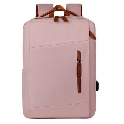 Fredecong Waterproof Nylon Laptop Backpack - Minimalist Travel & School Bag