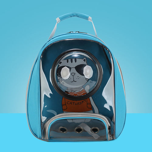 New Fashion Transparent Pet Bag - Cat and Dog Travel Backpack Bags