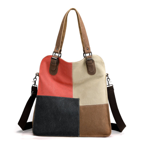 New Cotton Canvas Bag - March Canvas Diamond Cotton Canvas Bag