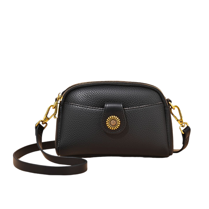 Comfy Soft Leather Women's Bag - Spring Summer New Flip Zipper Fashion
