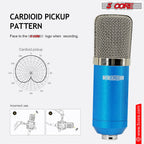 5Core Recording Microphone Podcast Bundle Professional Condenser