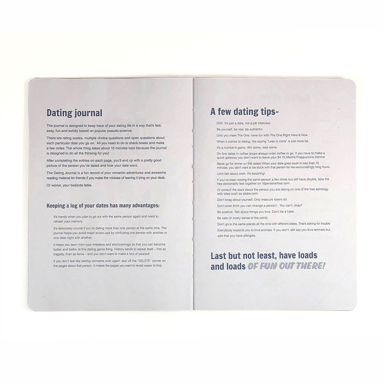 Dating Journal
