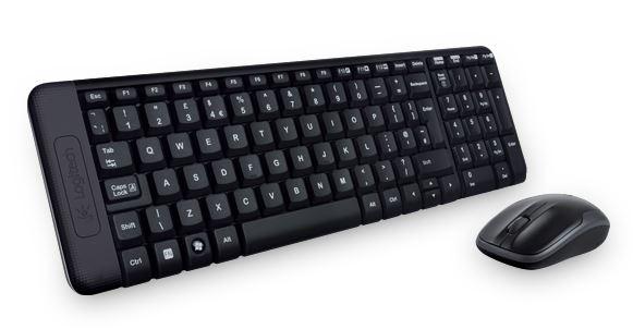 LOGITECH MK220 Wireless Keyboard & Mouse Combo Much smaller design,
