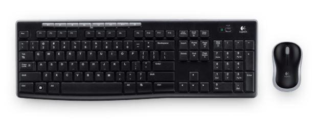 LOGITECH MK270R Wireless Keyboard and Mouse Combo 2.4GHz Wireless