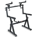 5Core 2 Tier Keyboard Stand Z Style Adjustable Heavy Duty Electric