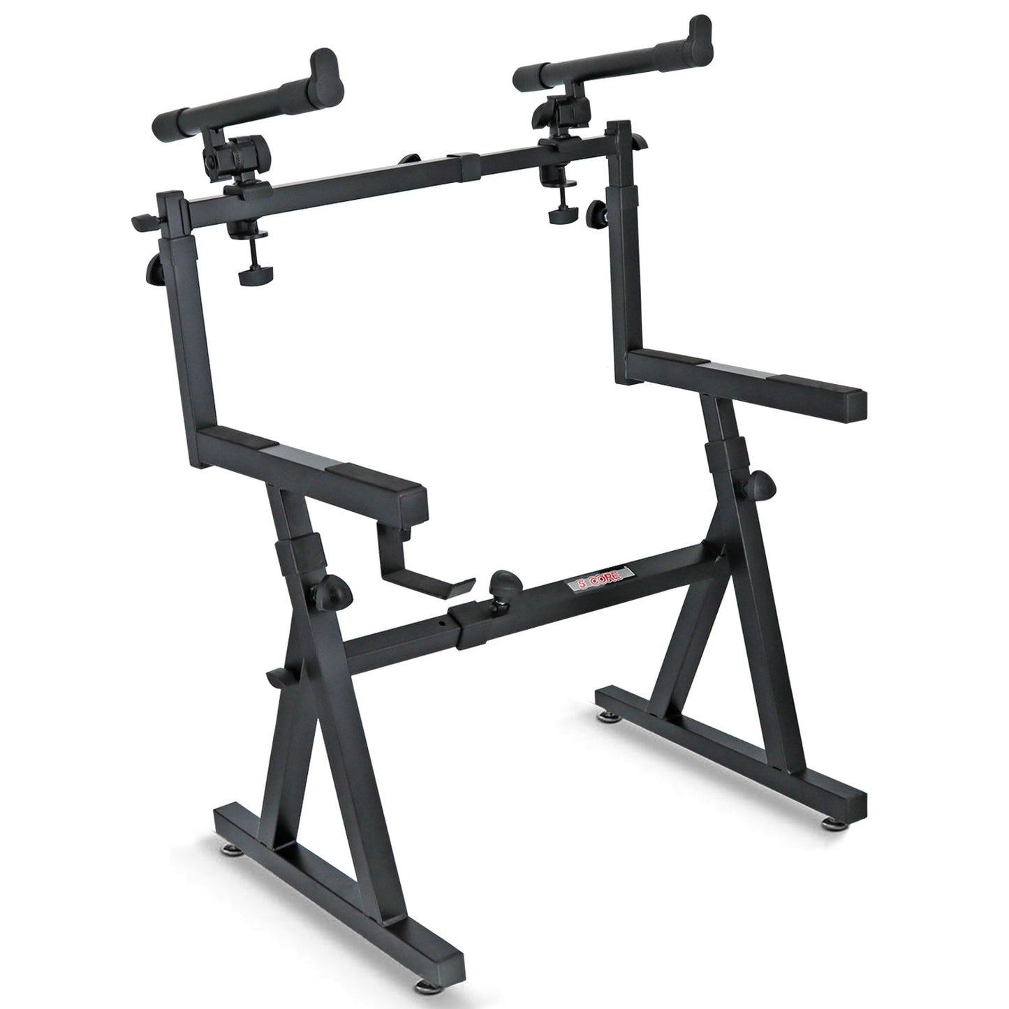 5Core 2 Tier Keyboard Stand Z Style Adjustable Heavy Duty Electric