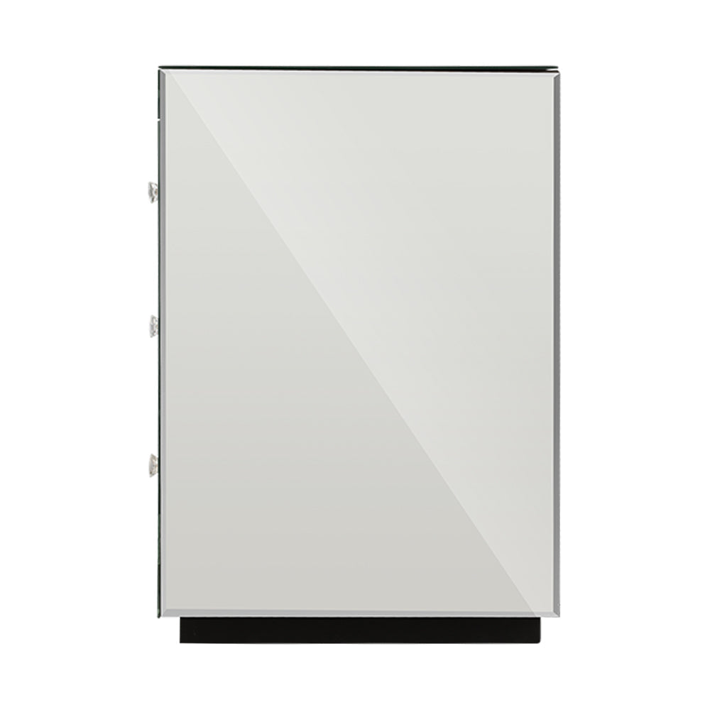 Artiss Mirrored Bedside Table Drawers Furniture Mirror Glass Presia