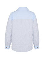 Quilted Oversized Shirt Jacket