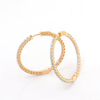 Personalized Big Diameter Earrings – Luxury Statement Jewelry
