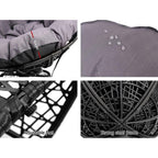 Gardeon Outdoor Chairs Outdoor Furniture Papasan Chair Wicker Patio
