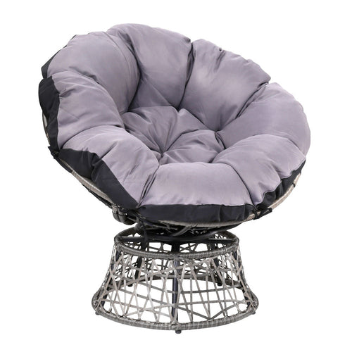 Gardeon Outdoor Chairs Outdoor Furniture Papasan Chair Wicker Patio