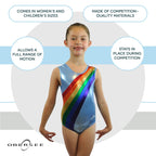 O3GL035 - Obersee Girls Gymnastics Leotard One-Piece Athletic