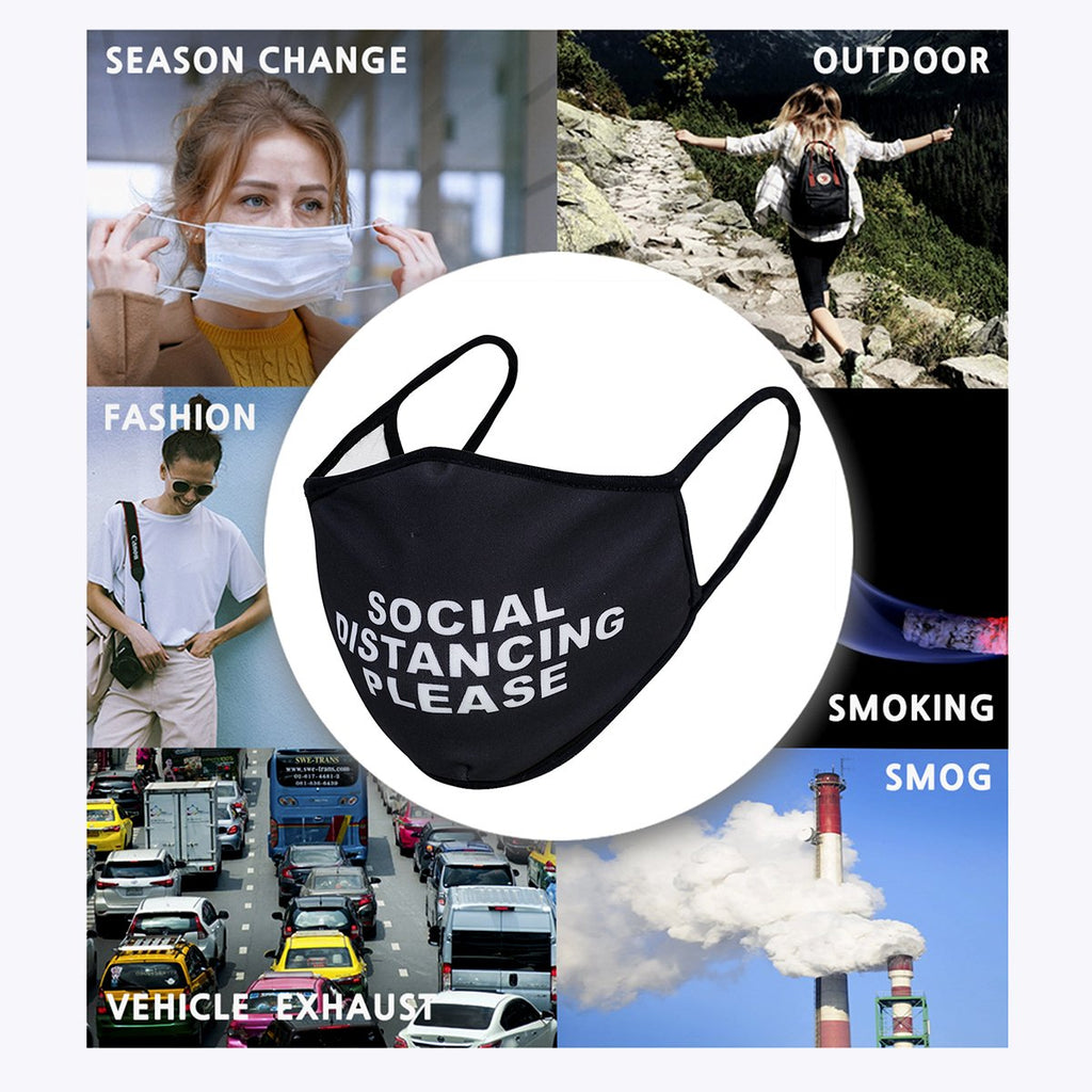 Social Distance 3-Layered Face Cover-PM0200
