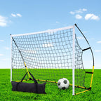 Everfit 2.4m Football Soccer Net Portable Goal Net Rebounder Sports