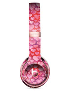 Pink and Red Watercolor Hearts Full-Body Skin Kit for the Beats by Dre