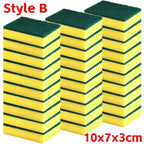 Highly absorbent double-sided sponge magic cleaning pot rust sponge