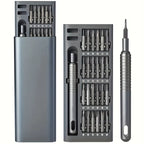 25 in 1 mini screwdriver set, flat head and cross shaped small