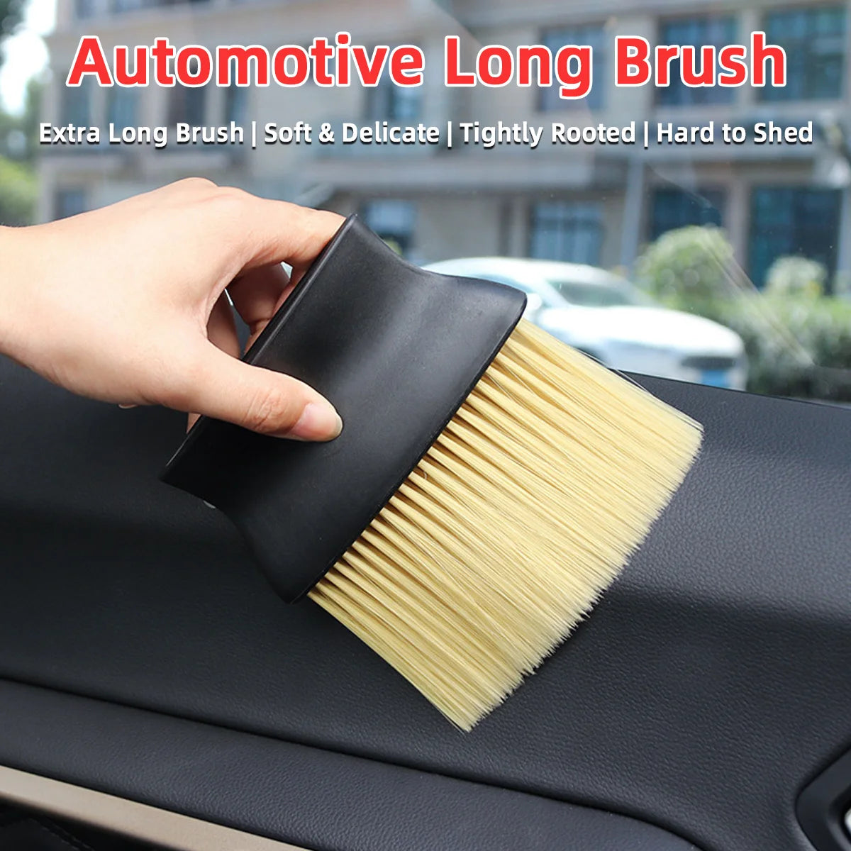 Car Interior Dust Removal Brush Set Air Outlet Instrument Panel