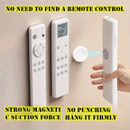 3pcs No Drill Magnetic Remote Holder - Wall Mount for TV/AC/DVD