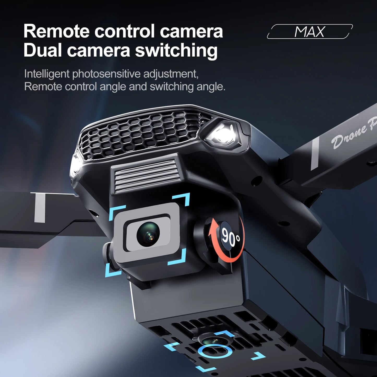 New E88 E99 Drone Remote Control with Screen Dual Camera Optical Flow