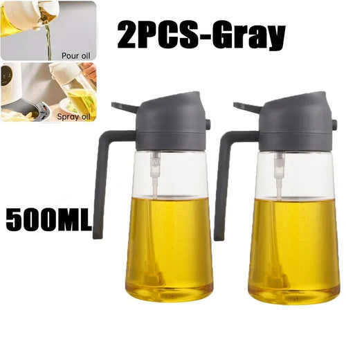 Olive Oil Spray Bottle for Oil Bottle Pouring for Cooking Oil Spices
