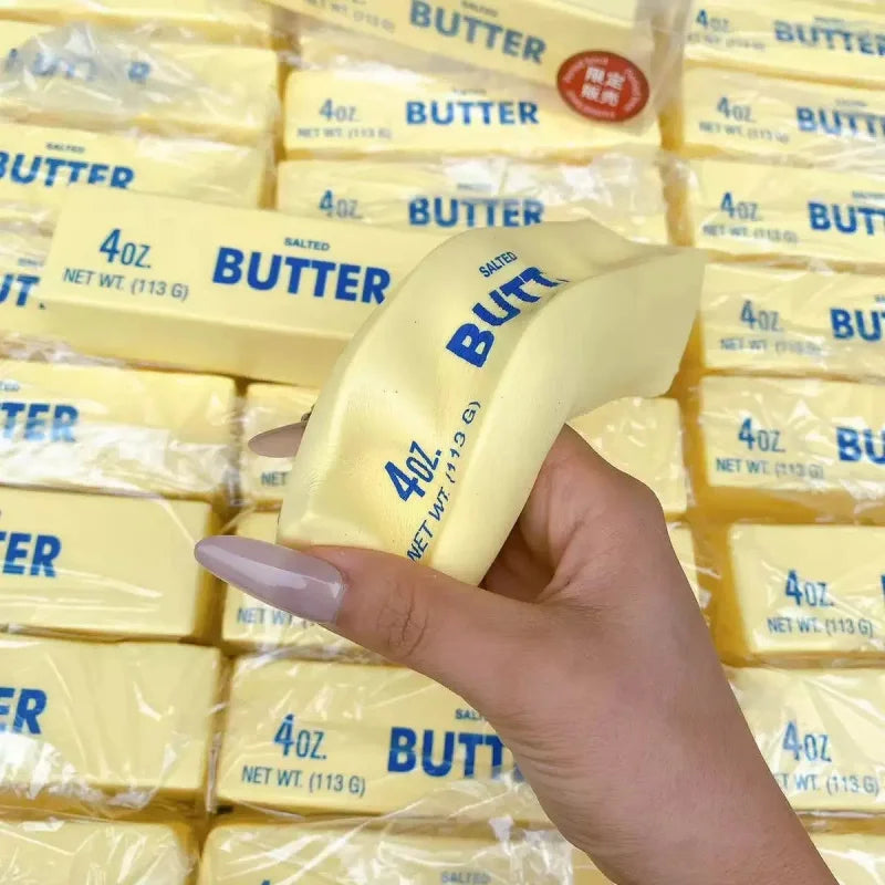 Soft Slow Rebound Butter Stick Squeezing toy Realistic Butter Sticks