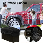 Waxing Sponge Brush for Car Tires Cleaning Tire Edges and Corners