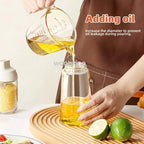 Olive Oil Spray Bottle for Oil Bottle Pouring for Cooking Oil Spices