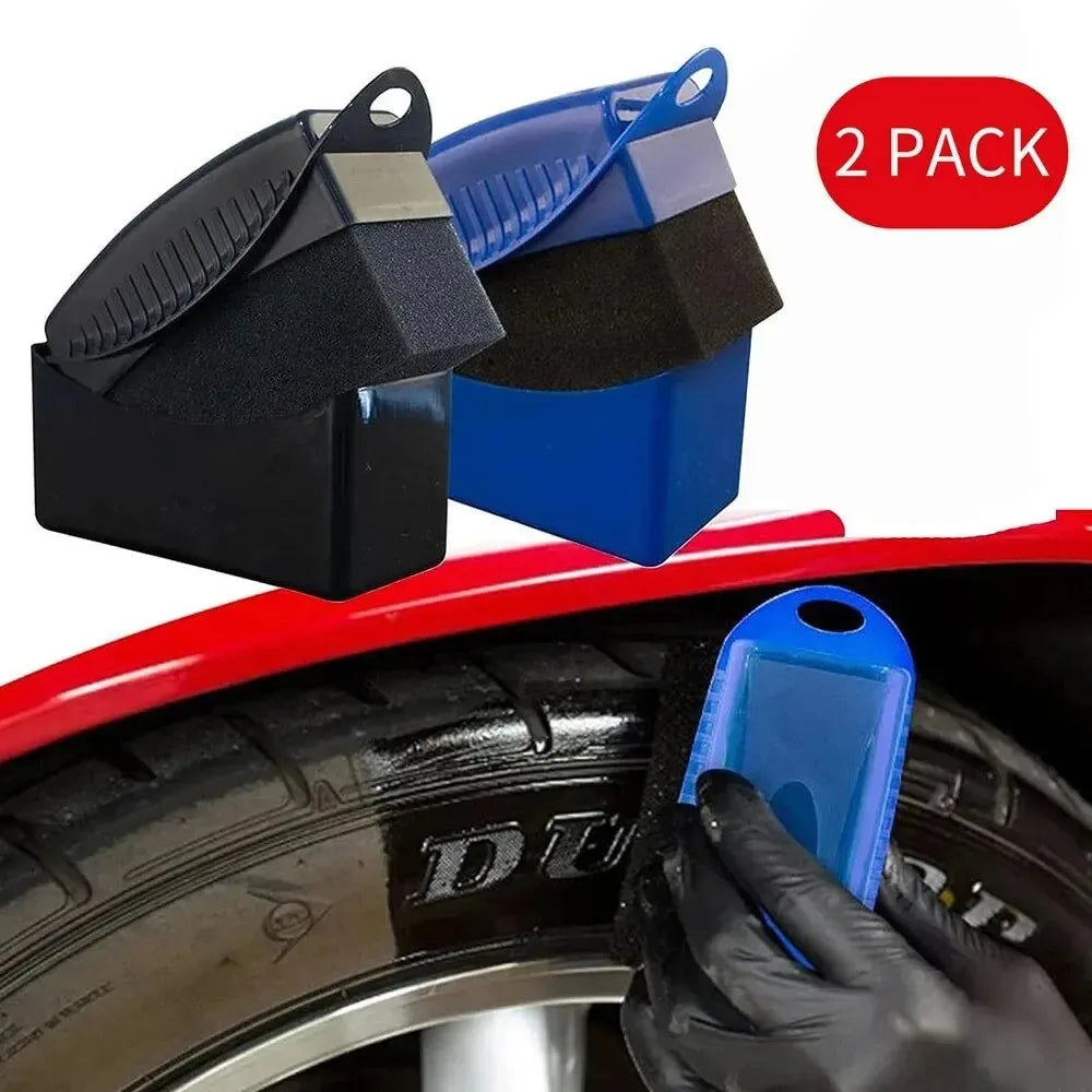 Waxing Sponge Brush for Car Tires Cleaning Tire Edges and Corners